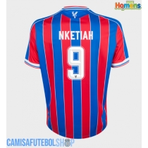 Camisa de time de futebol Crystal Palace Eddie Nketiah #9 Replicas 1º Equipamento 2025-26 Manga Curta